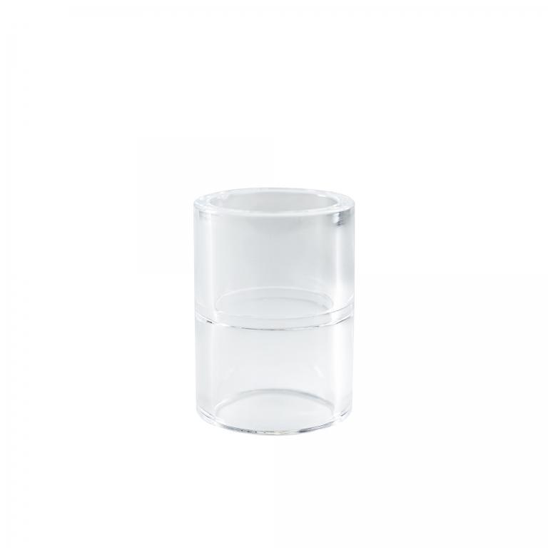 Pipe connector clear for 20mm - I